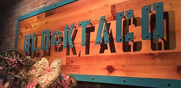 Putting a Hurting on Some Tacos at BLOcKTACO