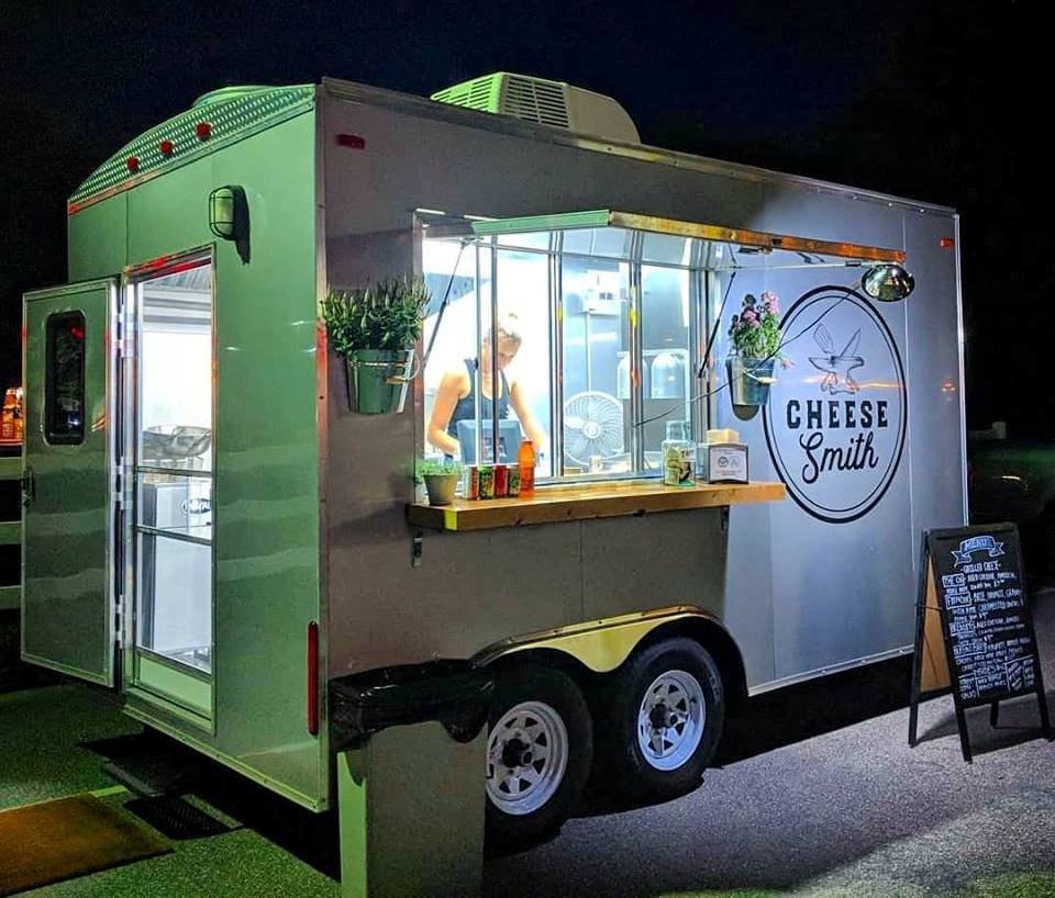 Brendan and Molly Curnyn, Owners CheeseSmith Food Truck Wilmington NC