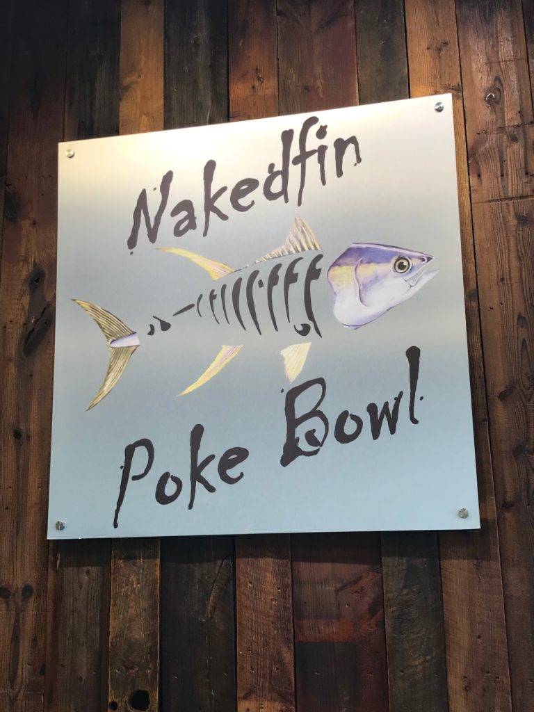 nakedfin poke bowl review